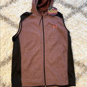 Under Armour Cold Gear Tank Top Hoodie - New - Size XL